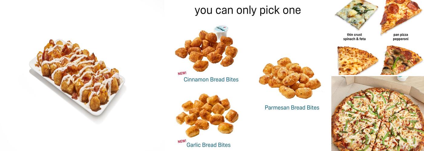 Domino's Pizza Menu
