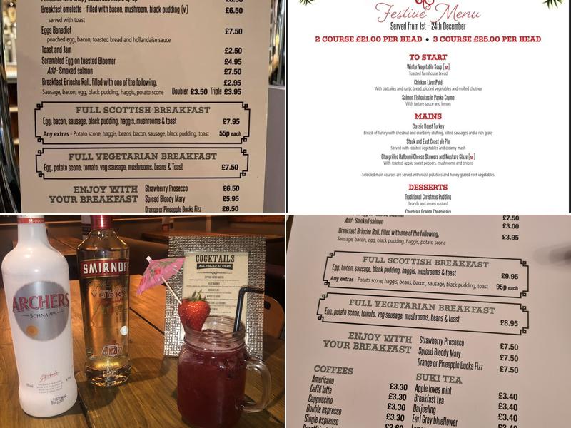 Beetroot Bar & Grill Menu