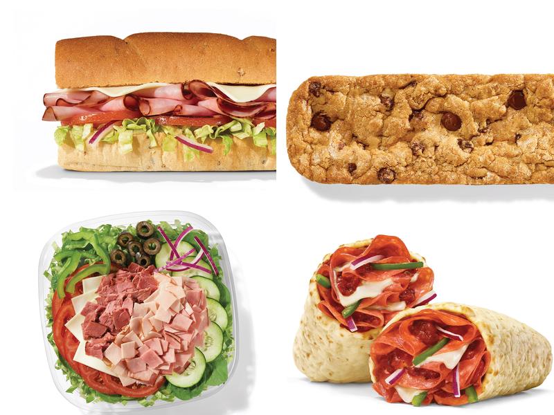 Subway Menu