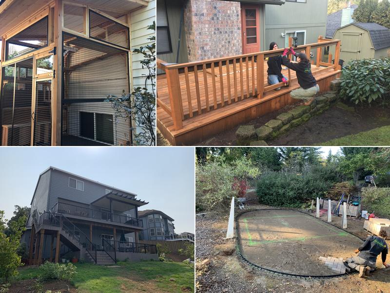 Backyard Construction