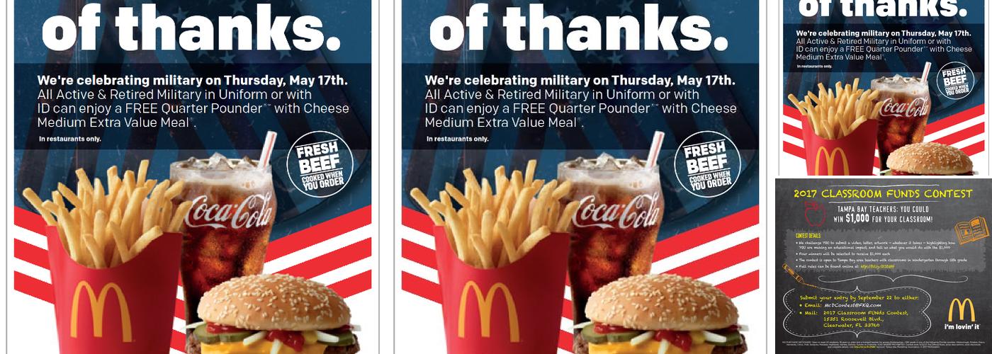 McDonald's Menu
