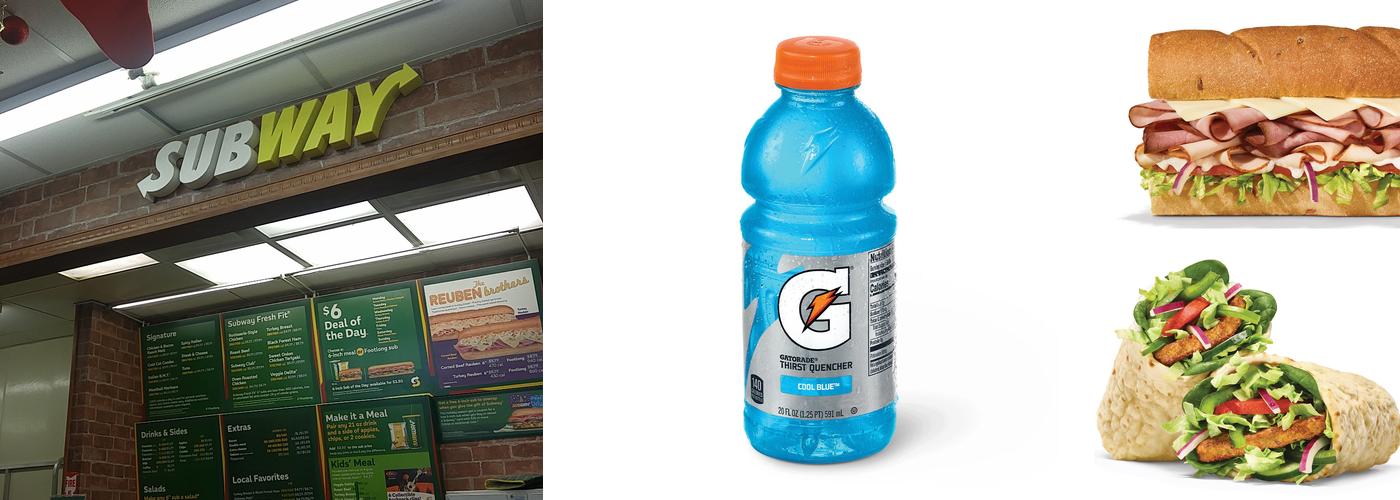 Subway Menu