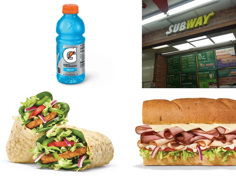 Subway Menu