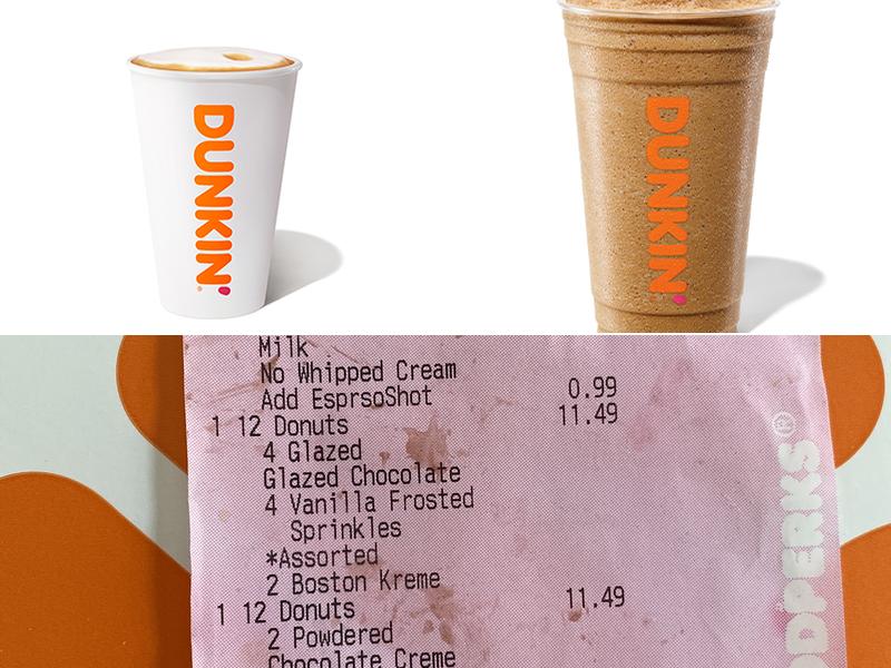 Dunkin' Menu