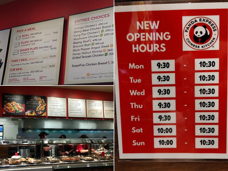 Panda Express Menu