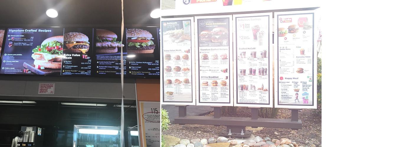 McDonald's Menu