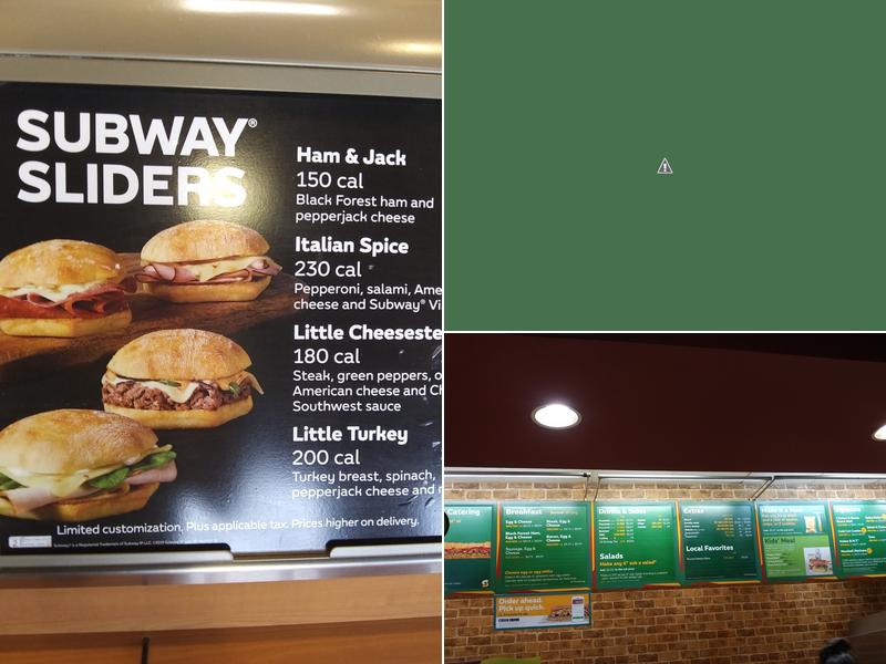 Subway Menu