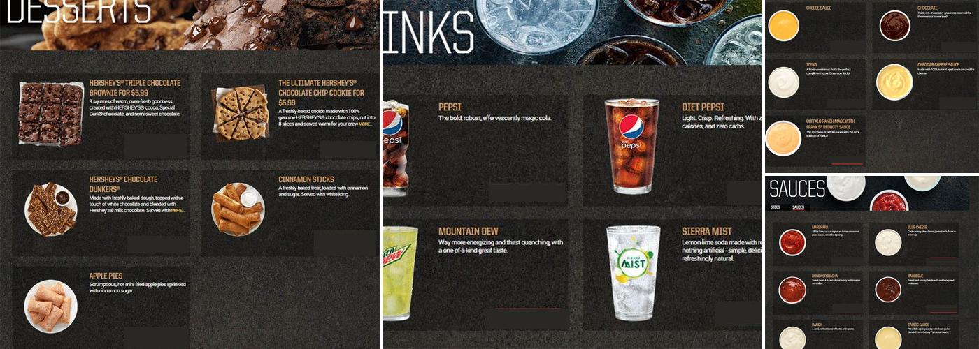 Pizza Hut Express Menu