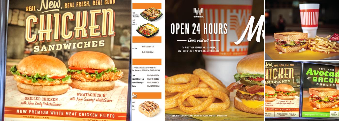 Whataburger Menu