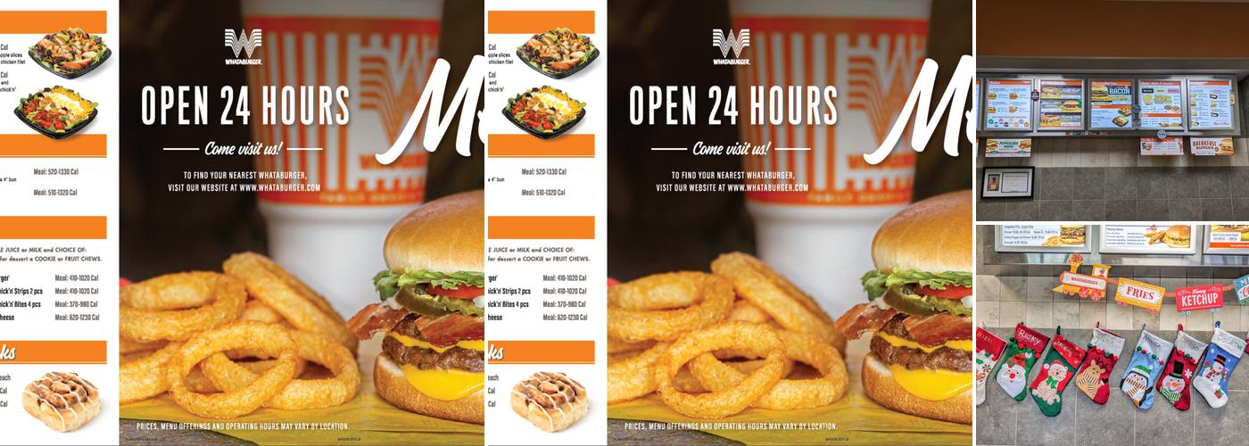 Whataburger Menu