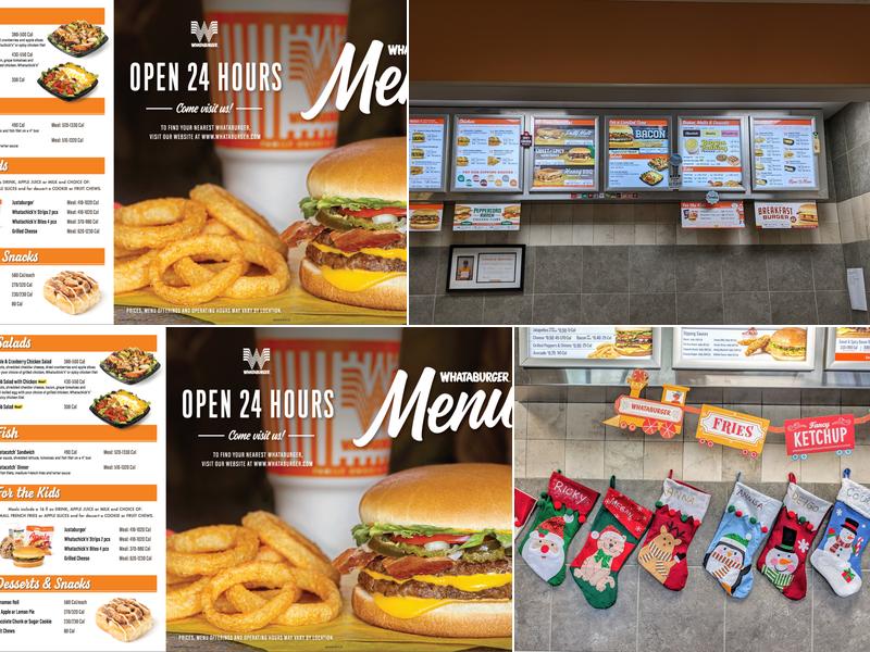 Whataburger Menu
