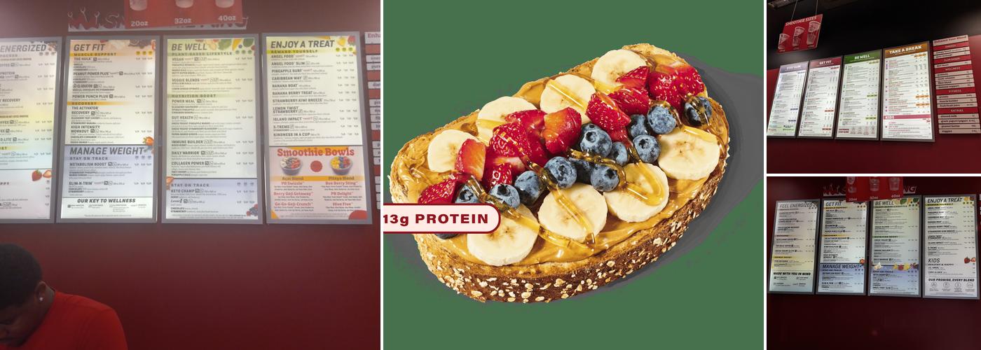 Smoothie King Menu