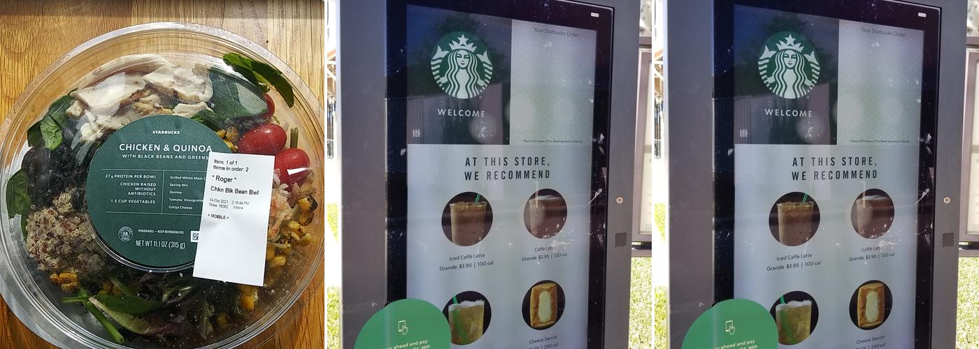 Starbucks Menu