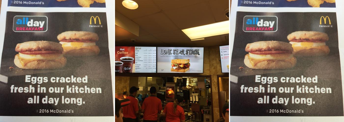 McDonald's Menu