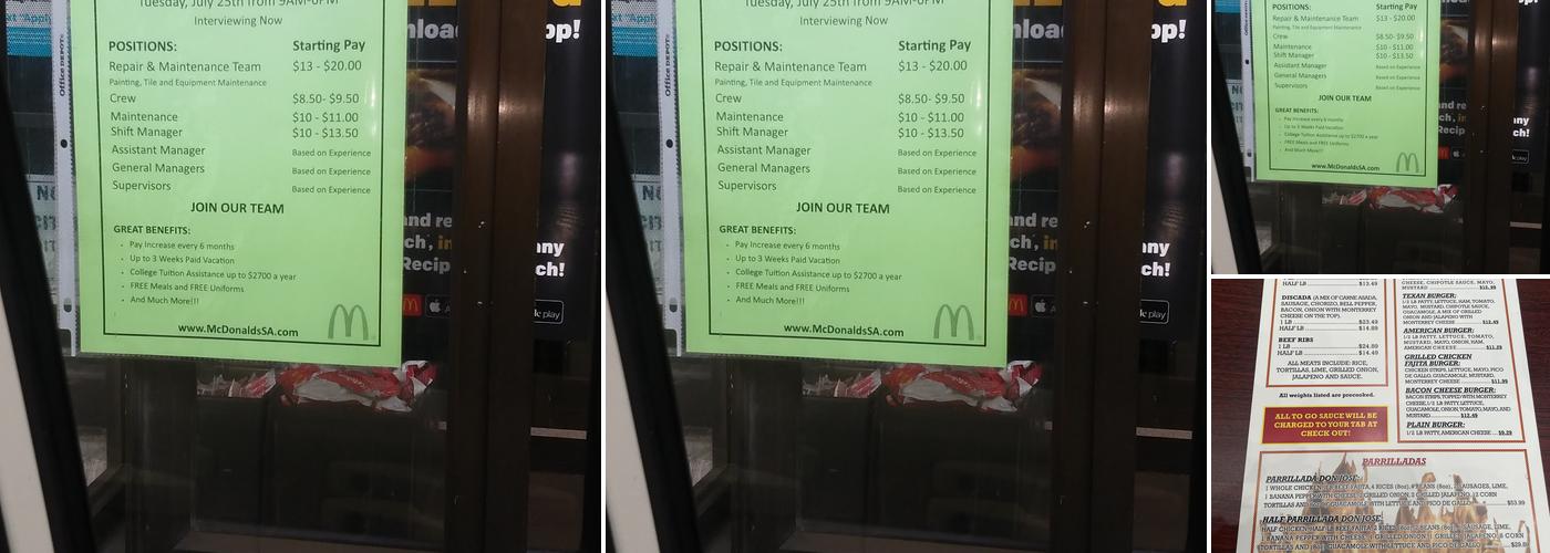 McDonald's Menu
