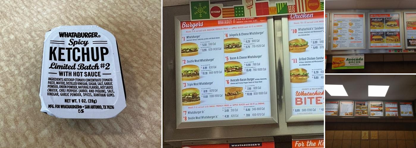 Whataburger Menu