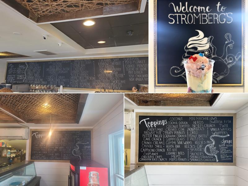 Stromberg’s Menu