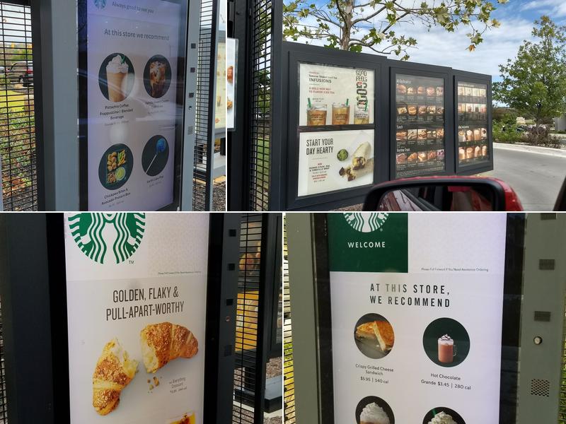 Starbucks Menu