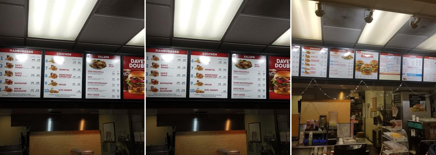 Wendy's Menu