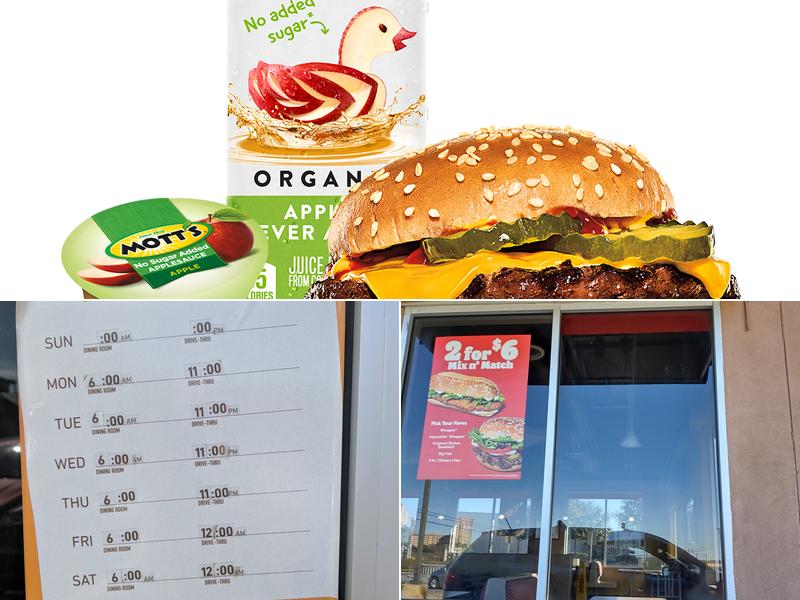 Burger King Menu