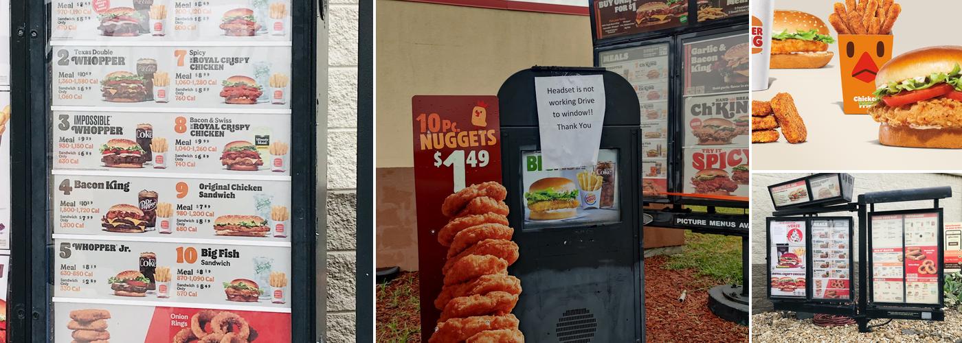 Burger King Menu