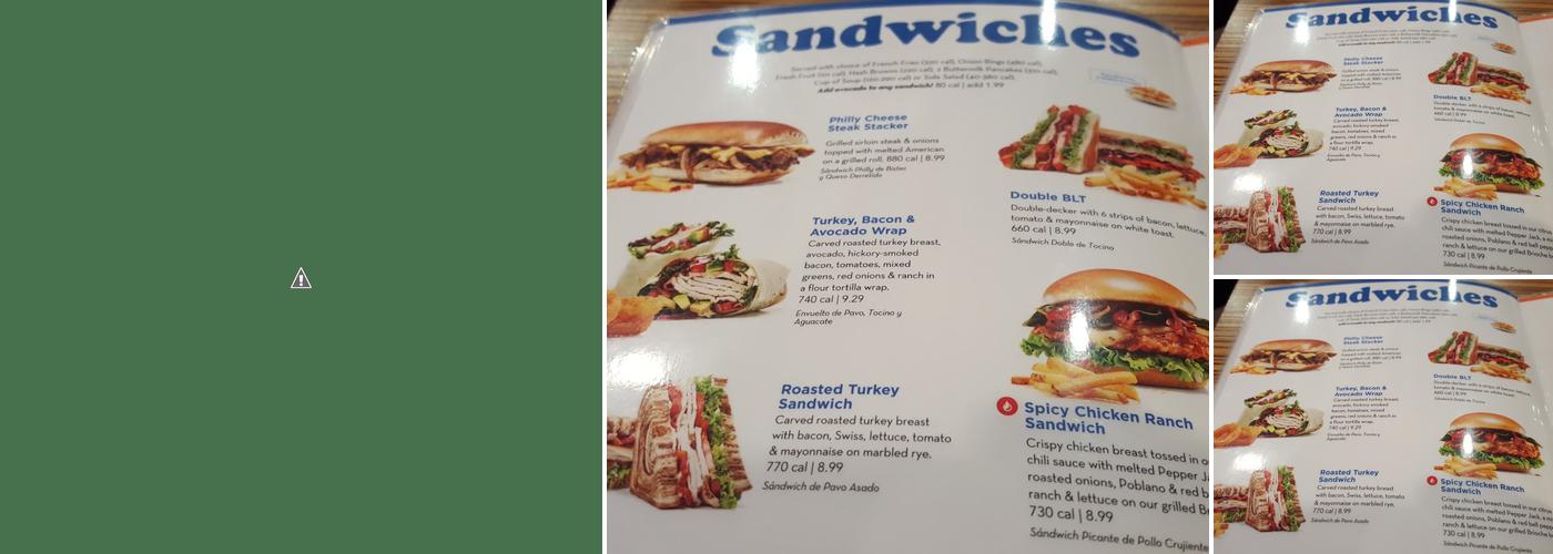 IHOP Menu
