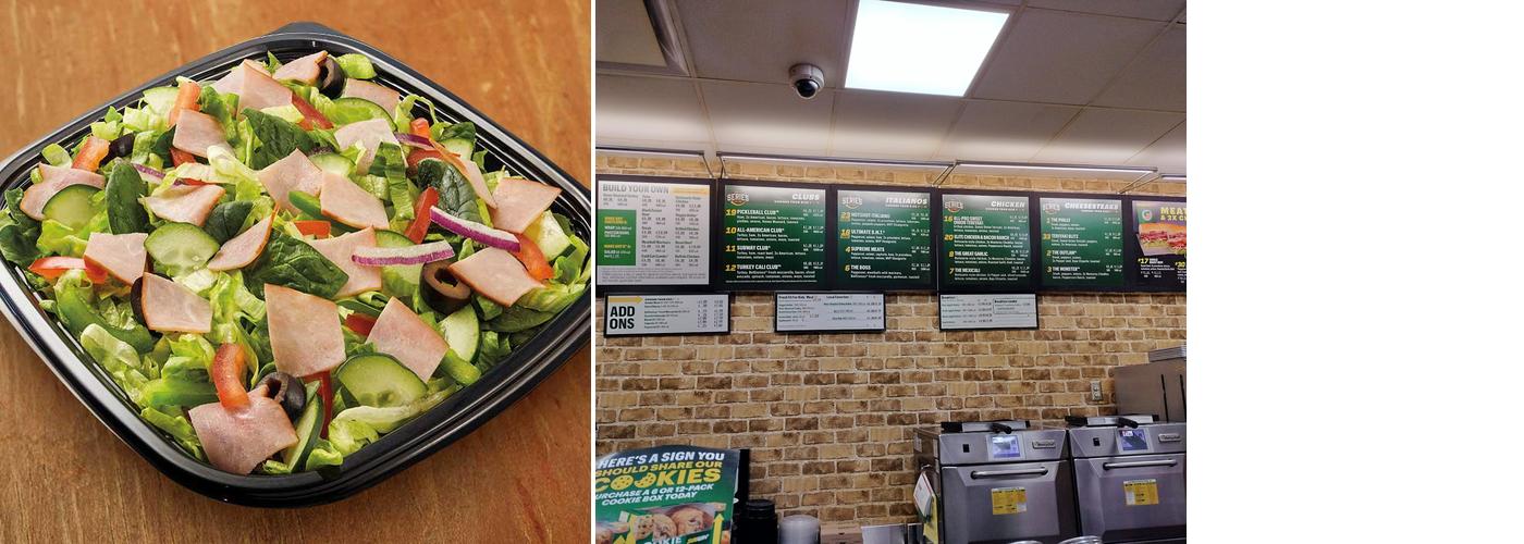 Subway Menu