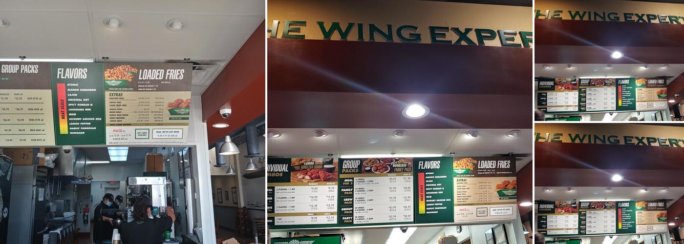 Wingstop Menu