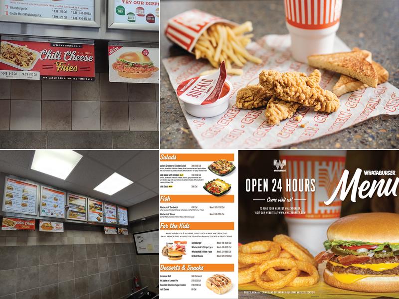Whataburger Menu