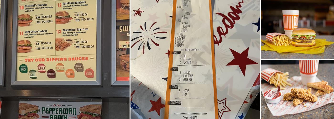 Whataburger Menu