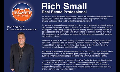 Rich Small, TeamPete Realty Services, Inc.