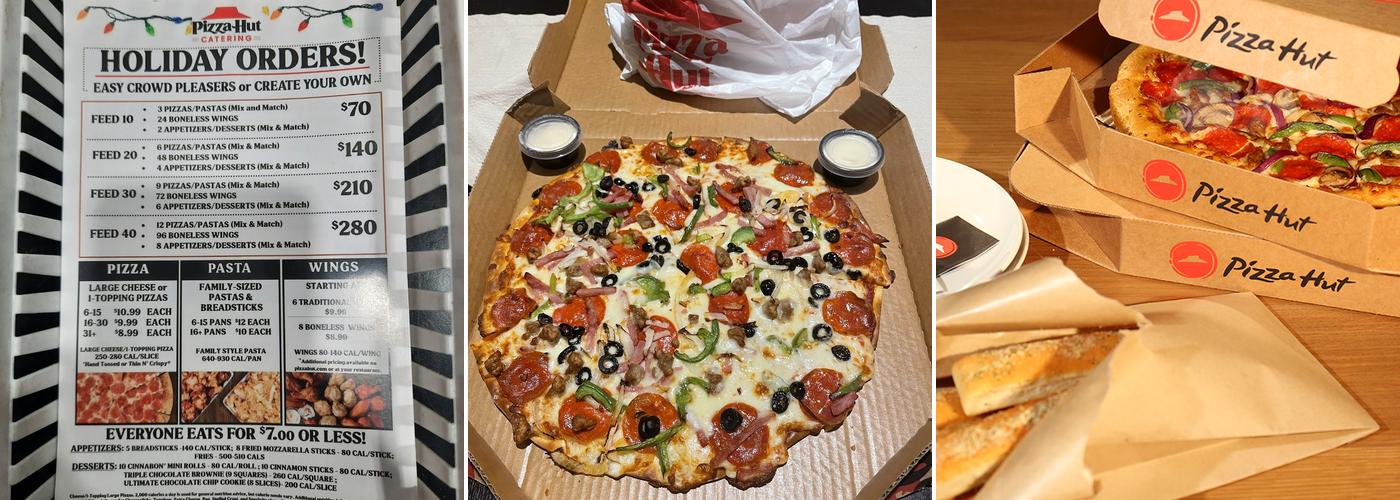 Pizza Hut Menu