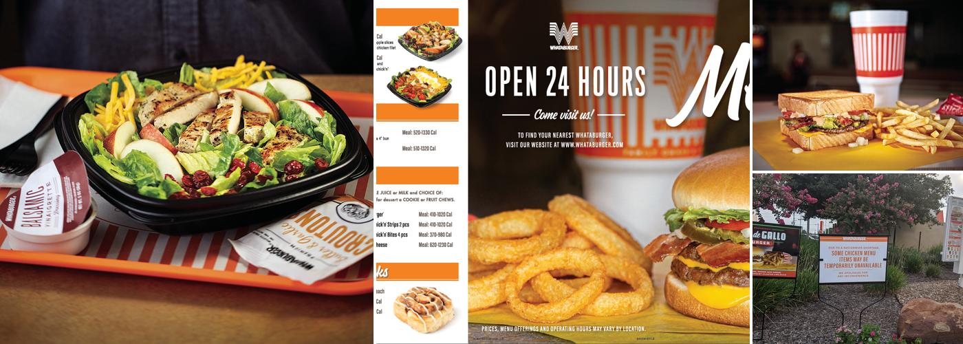 Whataburger Menu