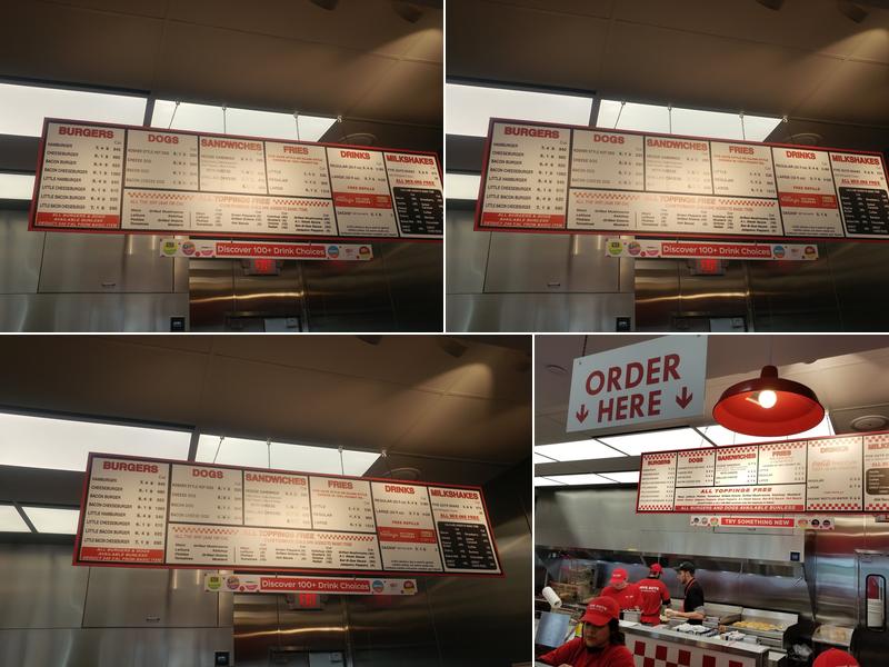Five Guys Menu