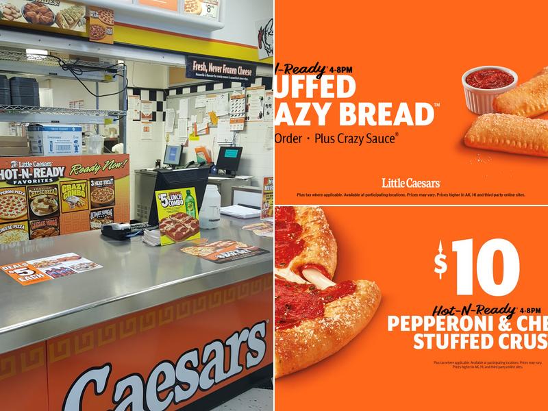 Little Caesars Pizza Menu