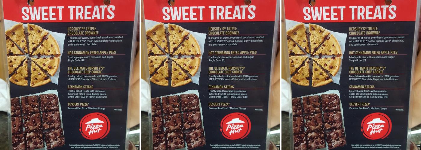 Pizza Hut Menu