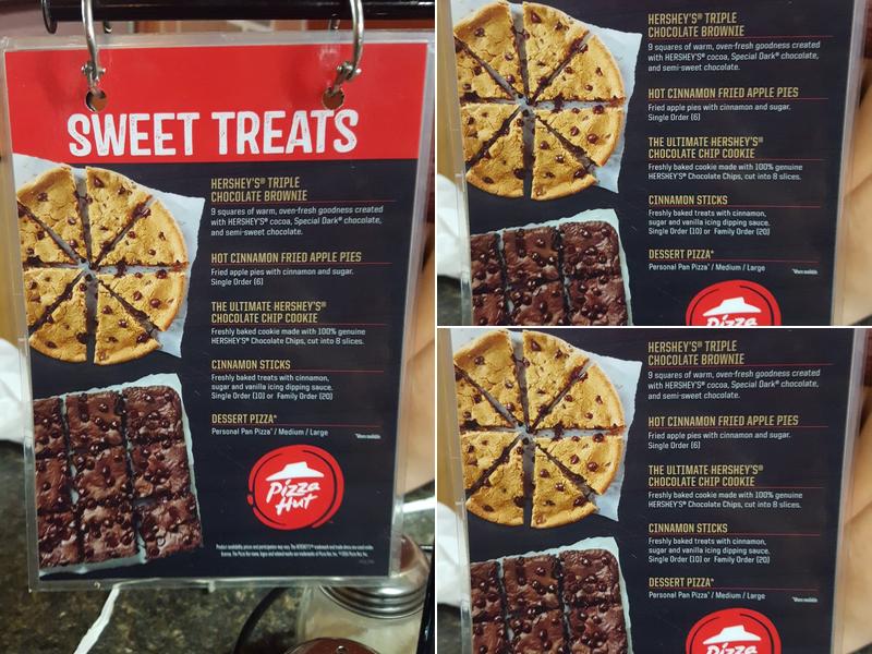 Pizza Hut Menu