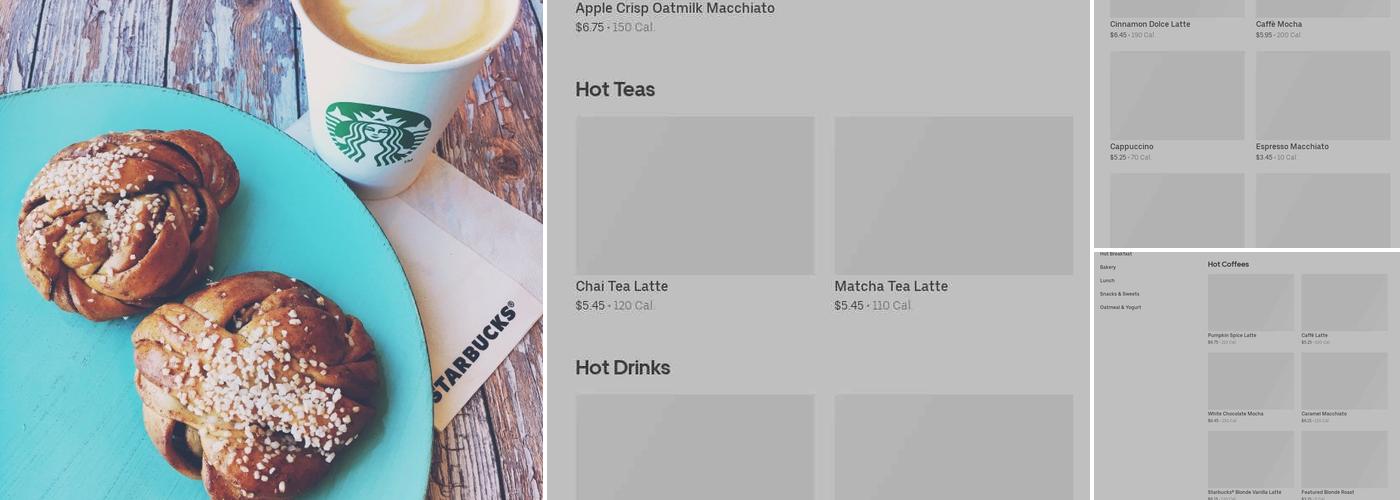 Starbucks Menu