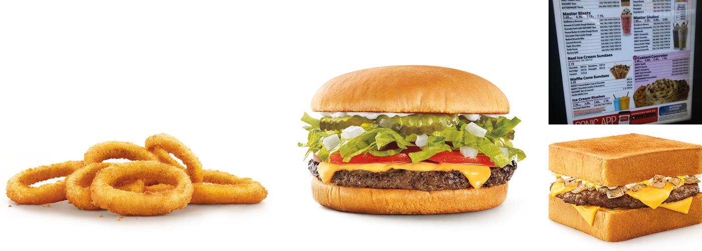 Sonic Drive-In Menu