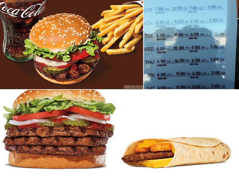 Burger King Menu