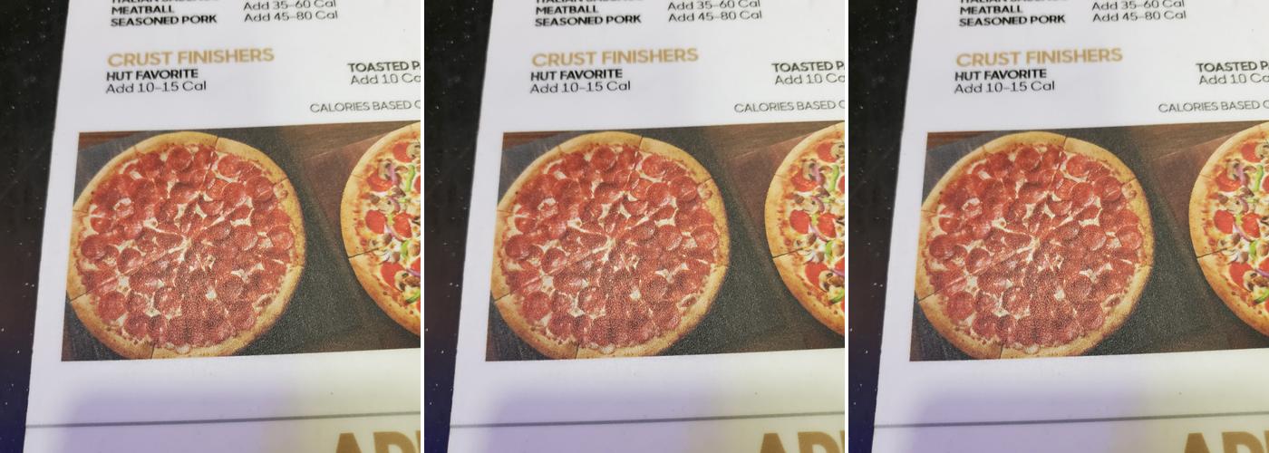 Pizza Hut Menu