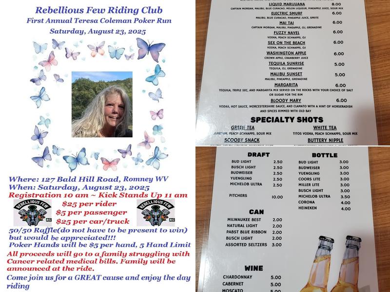Foxhole Menu