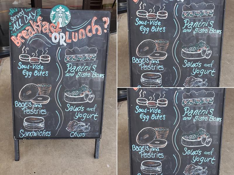 Starbucks Menu