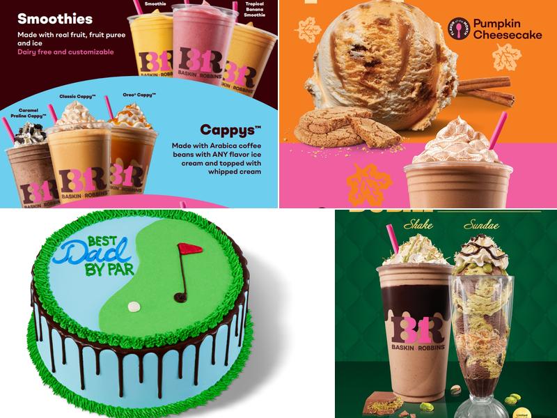 Baskin-Robbins Menu