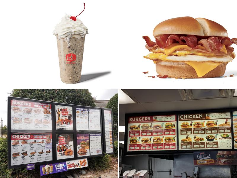 Jack in the Box Menu