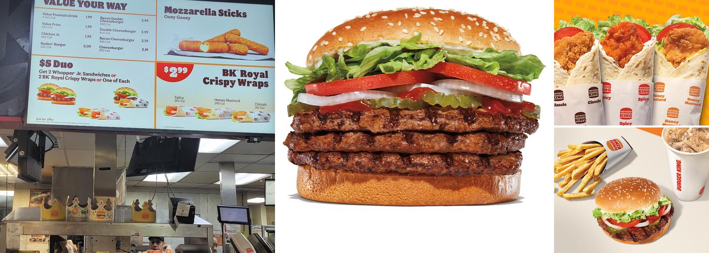 Burger King Menu