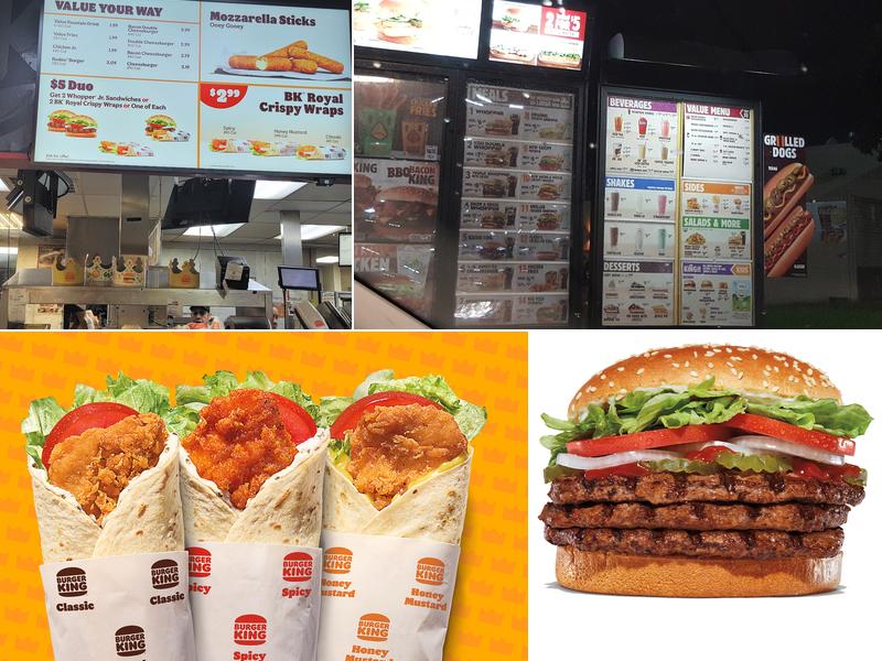 Burger King Menu
