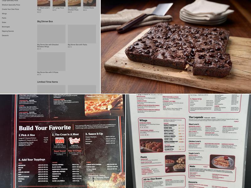 Pizza Hut Menu