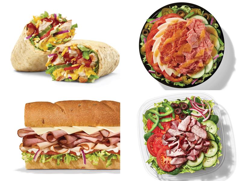 Subway Menu