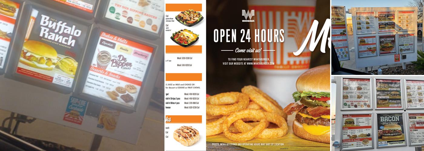 Whataburger Menu